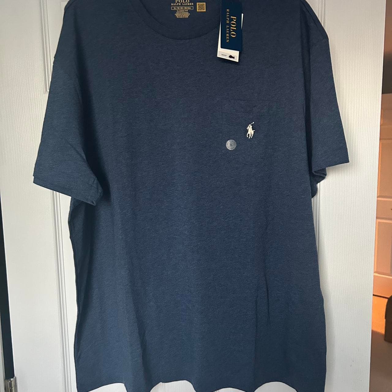 טי-שירט עם כיס נייבי · Polo Ralph Lauren