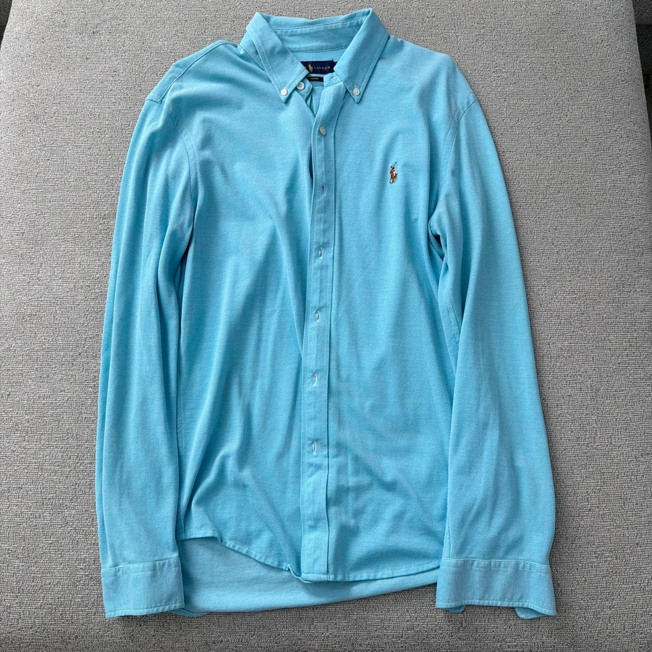 חולצה מכופתרת כחולה · Polo Ralph Lauren