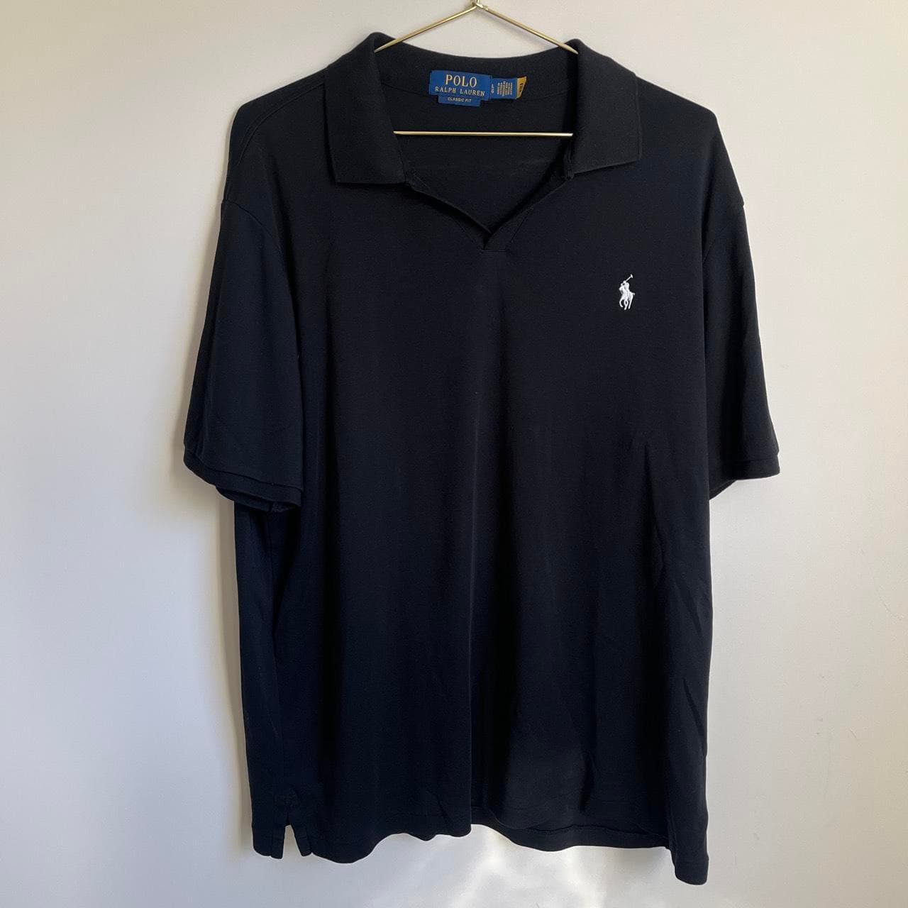 חולצת פולו שחורה · Polo Ralph Lauren