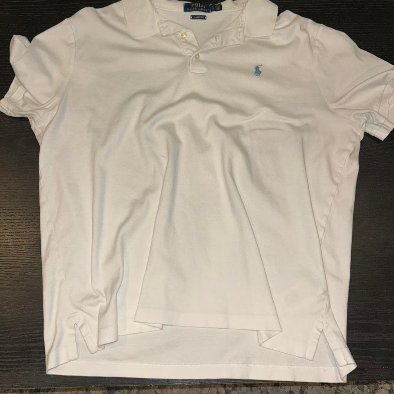 חולצת פולו לבנה · Polo Ralph Lauren