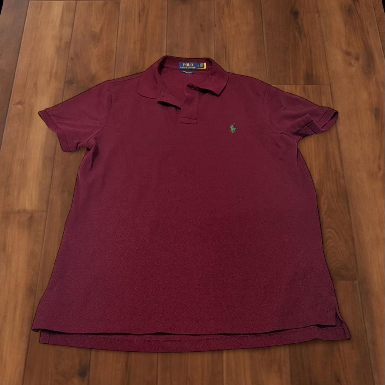 חולצת פולו בורדו · Polo Ralph Lauren